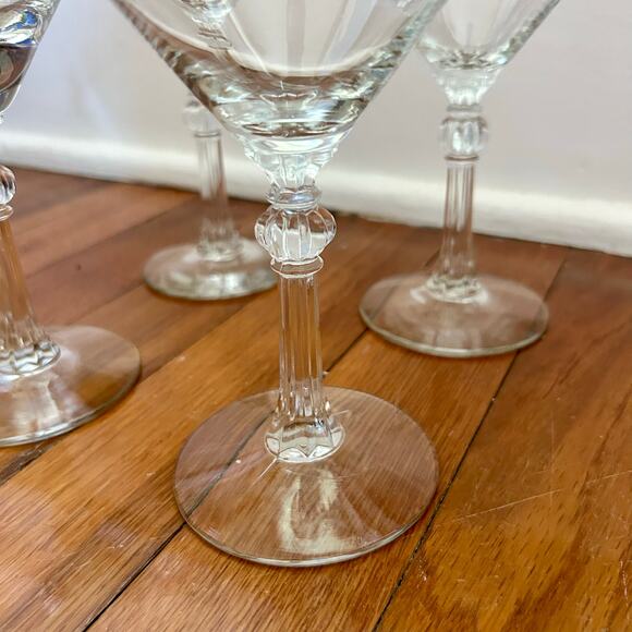 Vintage Libbey Stardust Martini Glasses Set of 4 – 6.5 oz - Picture 5 of 11